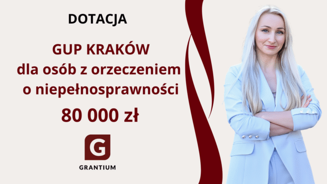 Dotacja GUP Kraków, PRFON, na założenie firmy, dotacje unijne